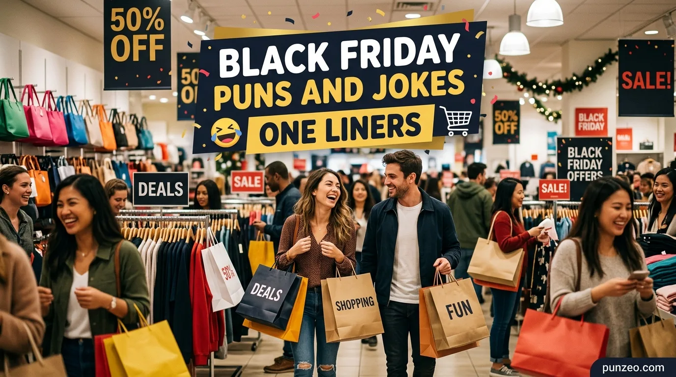 Black Friday Puns and Jokes One Liner