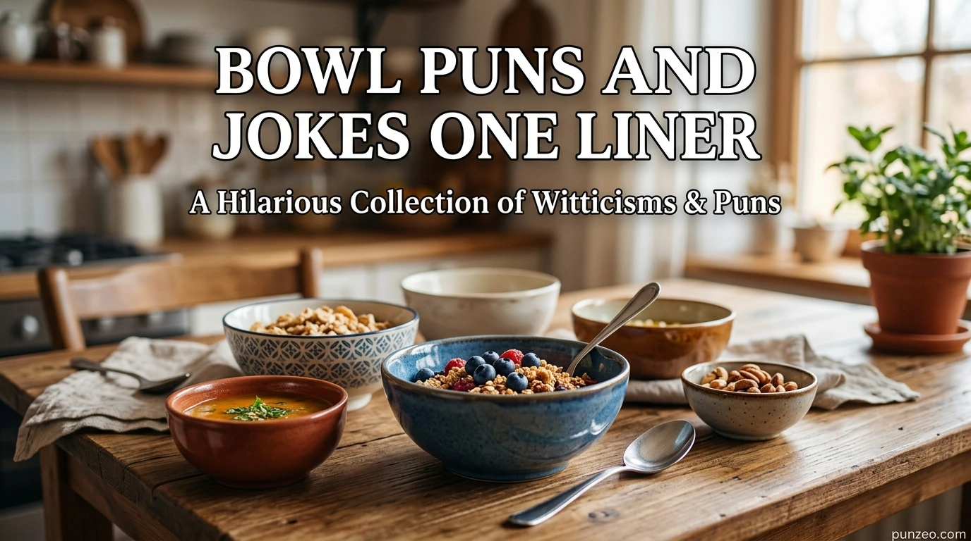 Bowl Puns and Jokes One Liner