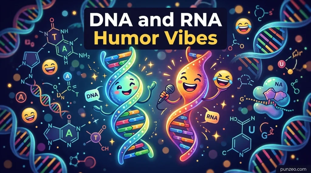 DNA and RNA Humor Vibes