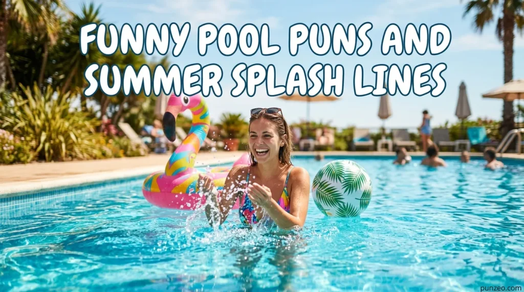 Funny Pool Puns and Summer Splash Lines