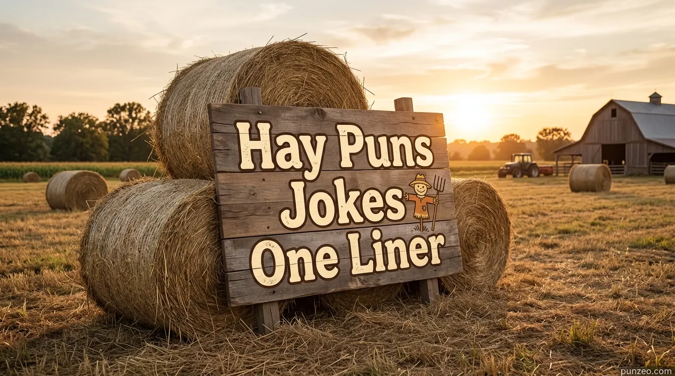 Hay Puns Jokes One Liner