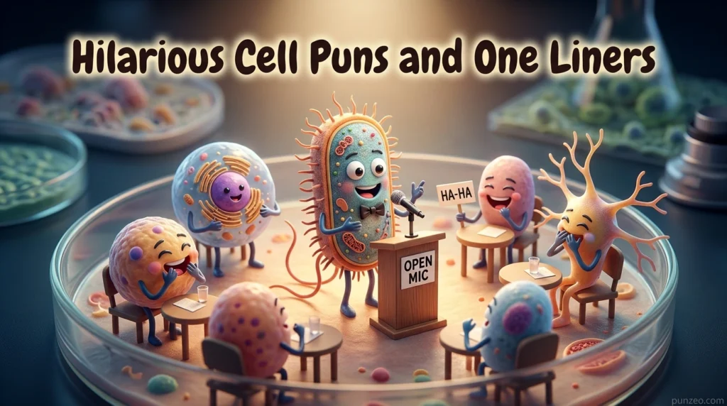 Hilarious Cell Puns and One Liners