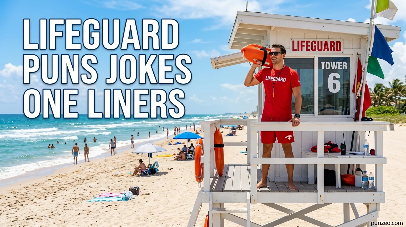 Lifeguard Puns Jokes One Liner