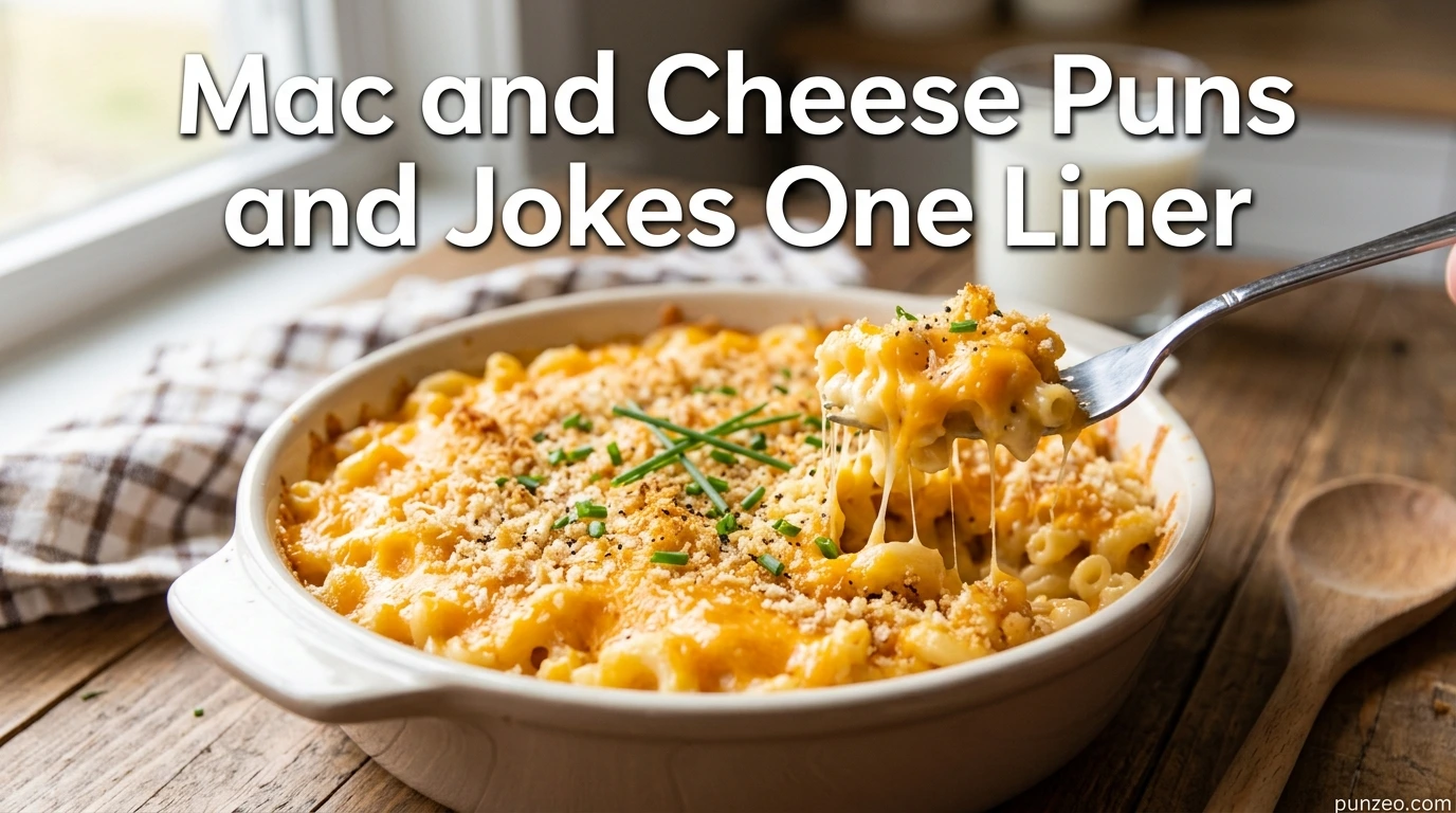 Mac and Cheese Puns and Jokes One Liner