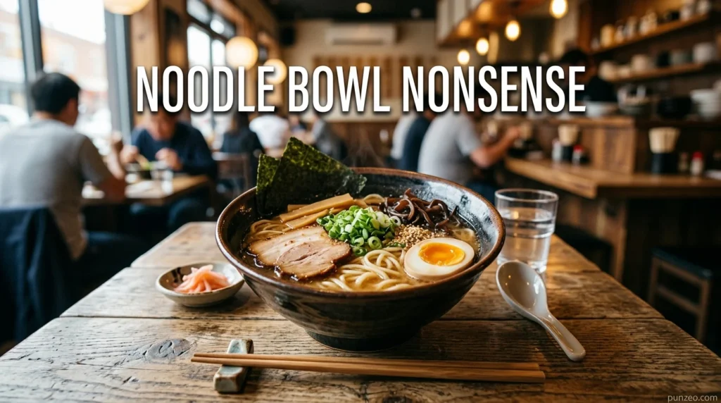 Noodle Bowl Nonsense