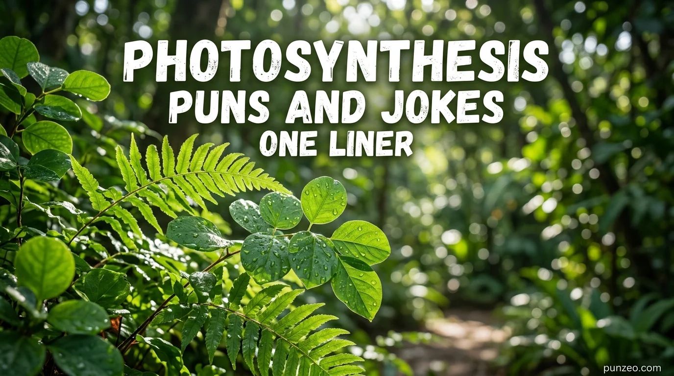 Photosynthesis Puns and Jokes One Liner