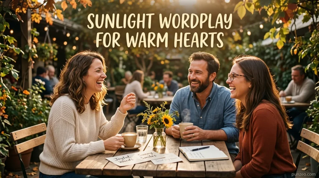 Sunlight Wordplay for Warm Hearts