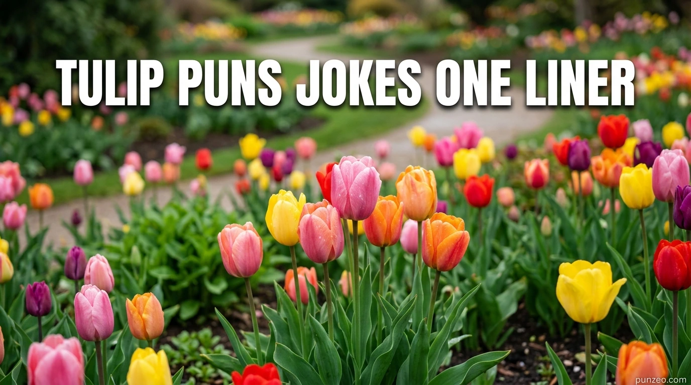 Tulip Puns Jokes One Liner