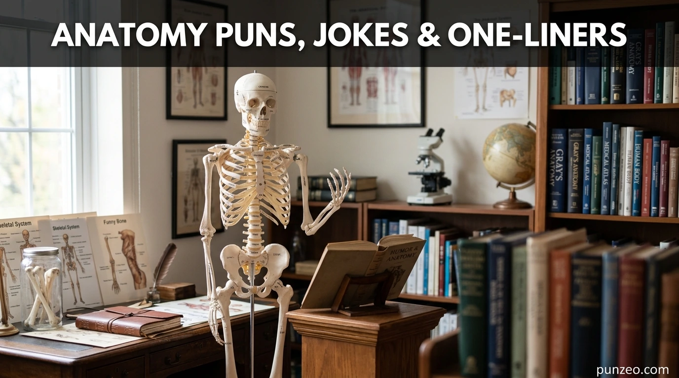 Anatomy Puns Jokes One Liner
