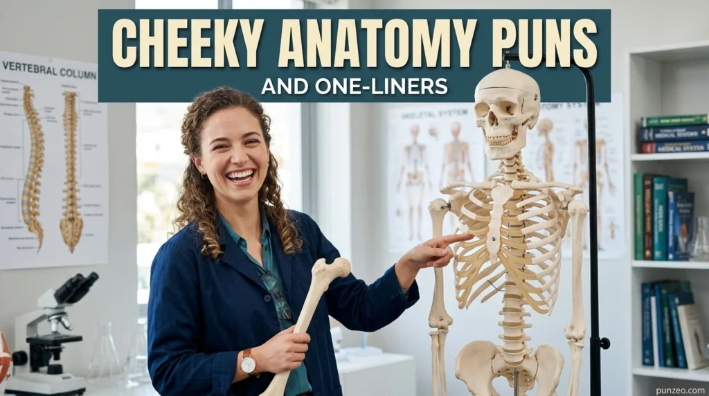 Cheeky Anatomy Puns and One-Liners