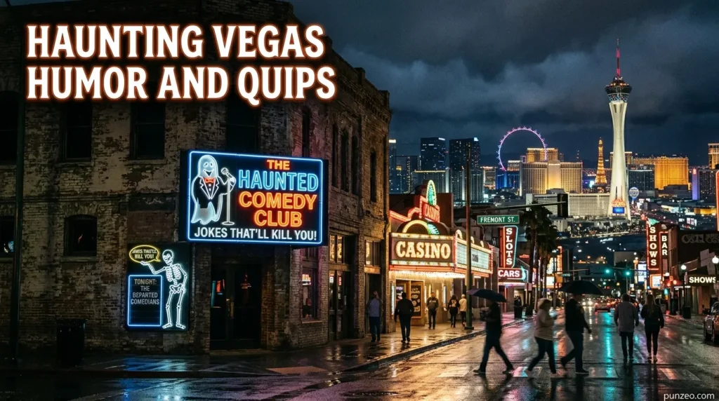 Haunting Vegas Humor and Quips