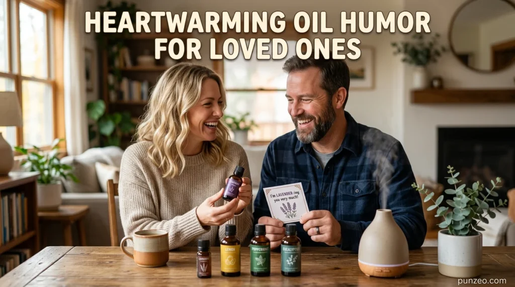 Heartwarming Oil Humor for Loved Ones