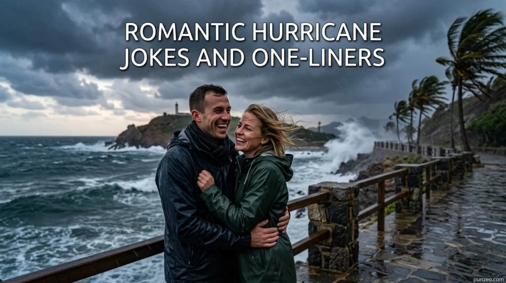 Romantic Hurricane Jokes and One-Liners