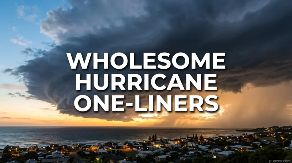 Wholesome Hurricane One-Liners