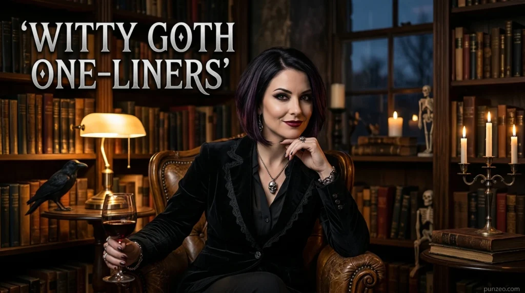 Witty Goth One-Liners